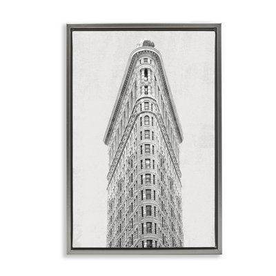 Cadre flottant Flatiron Building Architecture, conception par Wild Apple Portfolio