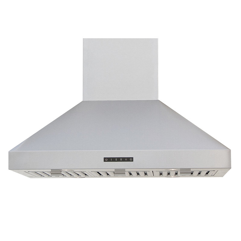 Hotte de cuisine à conduit 36 "780 CFM en acier inoxydable