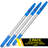 20" Aluminum Pole with Click / Lock Adapter Cone, 3 Pack