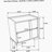 Natural 2-Drawer Nightstand Bedside Table