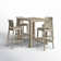 Farrah 4 - Person Patio Dining Set with Extendable