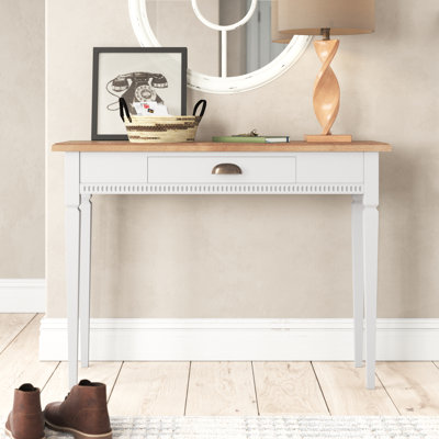 Briana 110cm Solid Wood Console Table