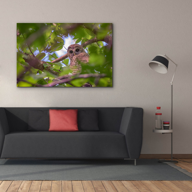 Toile épique Graffiti «The Watcher» par Rick Berk, 60 po x 40 po