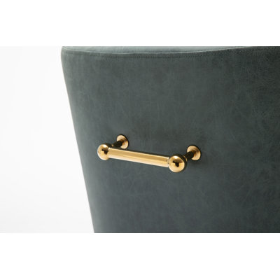 Zanthia 20 " H Faux Leather Upholstered Side Chair