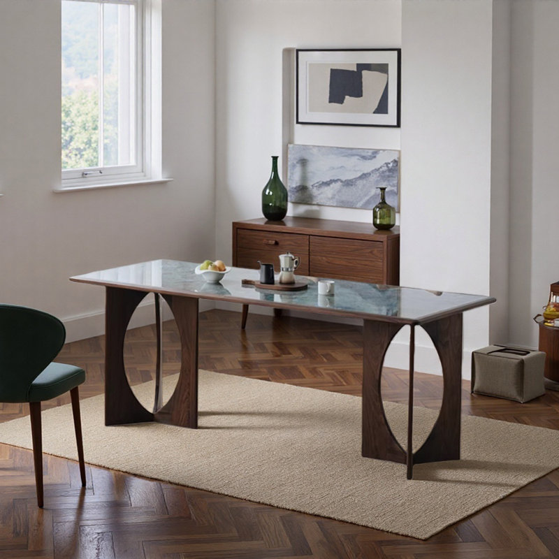 High-quality Premium Rectangular Dining Table, 29.52”H x 70.86”L x 33.46”W