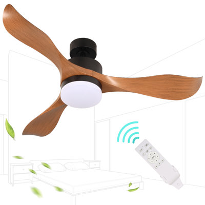 Geremias 52'' Ceiling Fan with LED Lights