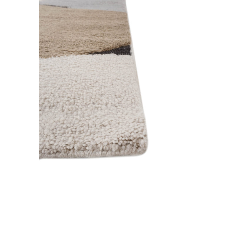 Contemporary Hand Knotted Wool Area Rug