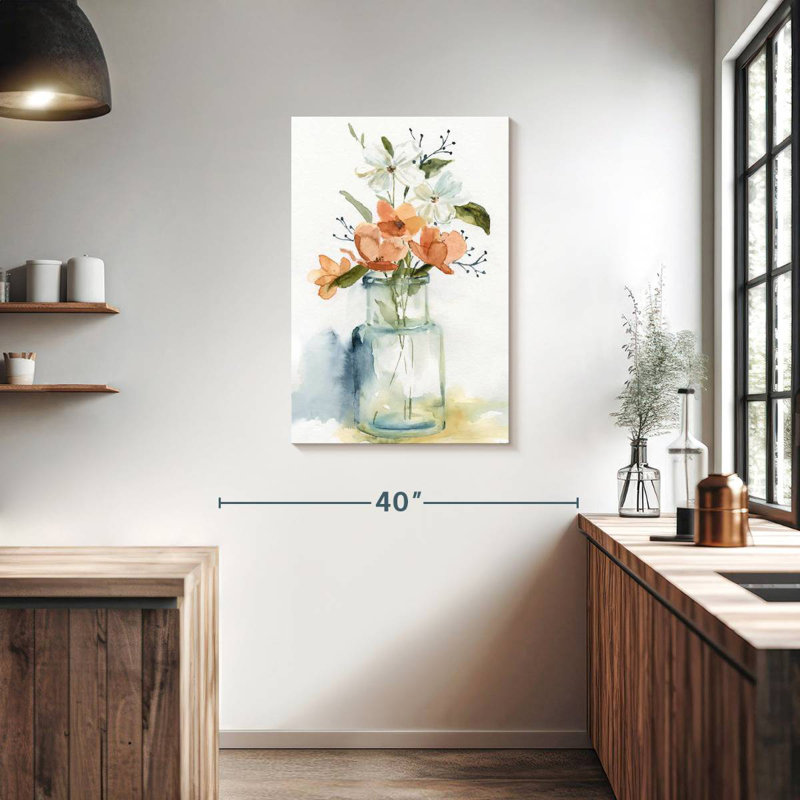 Harnek Simple Blossoms I, H 36 po x l 24 po
