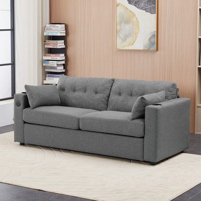 2 Seater Chenille Sofa