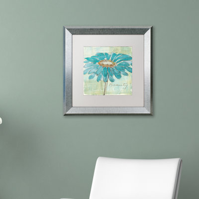 « spa marguerites i », reproduction d’art sur toile encadrée