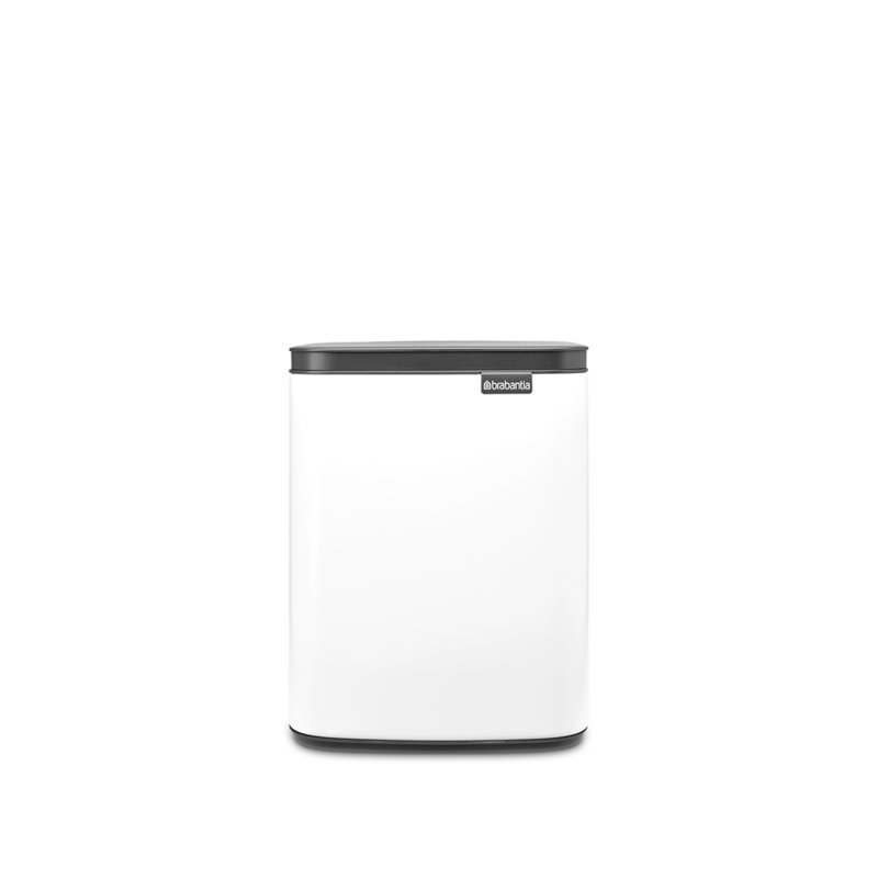 Brabantia 7 Litre Bo Waste Bin, White