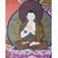 Bouddha de la médecine Thangka (Thangka sans brocart)