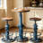 Jermeshia 2 - Person Pine Pedestal Dining Set-1888808930-1888808933