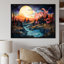 «Sunset Mountain Colorful Horizon II», reproduction sur toile