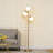 Tree Standing Lamp,3-Light Floor Lamp