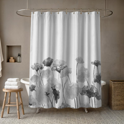 Jennings Way Floral Single Shower Curtain