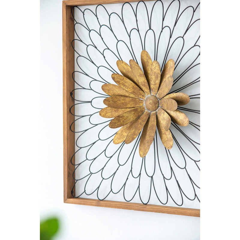 Décoration murale de 30 po x 2 po x 30 po Ashlyn
