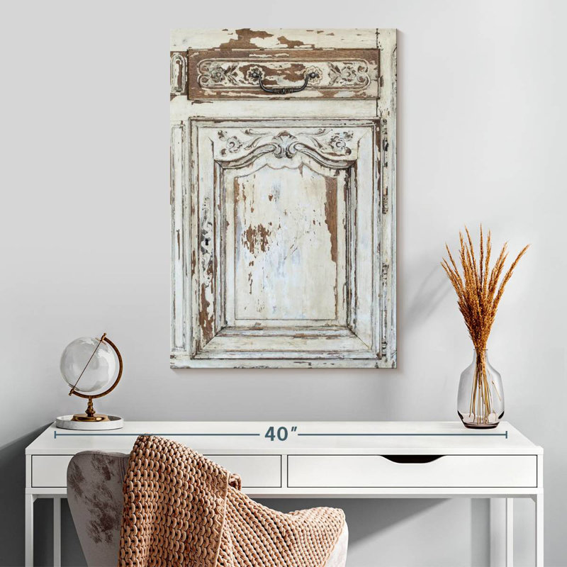 Commode à tiroirs antique Kerner, H 30 po x l 20 po