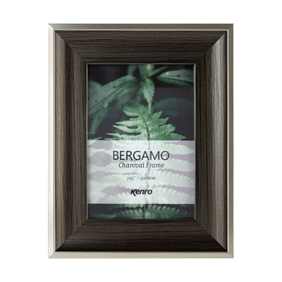 Bergamo Black Embossed Picture Frame