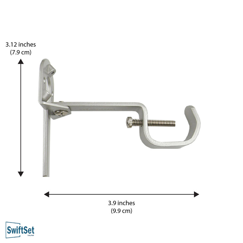 Easy-Install Universal Brackets, Nickel