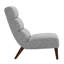 Chaise d'appoint en polyester de 29 po de largeur Briseyda-1170499039
