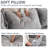 Boneless 103" Boneless Compressed Sectional Couch No Assembly Required With Pillows-61106479-62584984