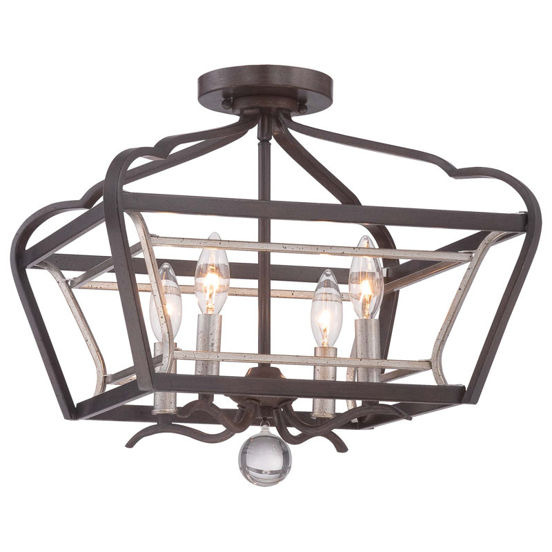 Aajiv Semi Flush Mount