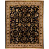 Dharma Hand Woven Silk and Wool Oriental Area Rug