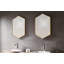 Carmon Metal Flat Wall Mirror-91398845