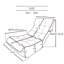 Canapé simple inclinable Fauteuil japonais Tatami-1713073789