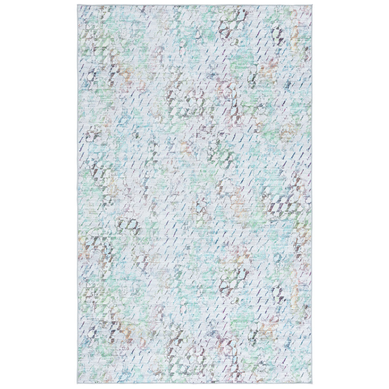 Athiran Performance Machine Washable Abstract Rug, Rectangle 9' x 12'