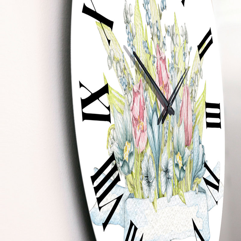 Horloge murale surdimensionnée, Moyenne