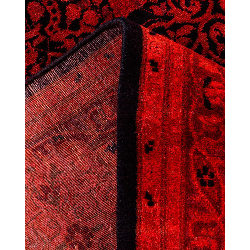 Overyed One-of-a-Kind Runner 3' x 9' Hand Knotted Area Rug