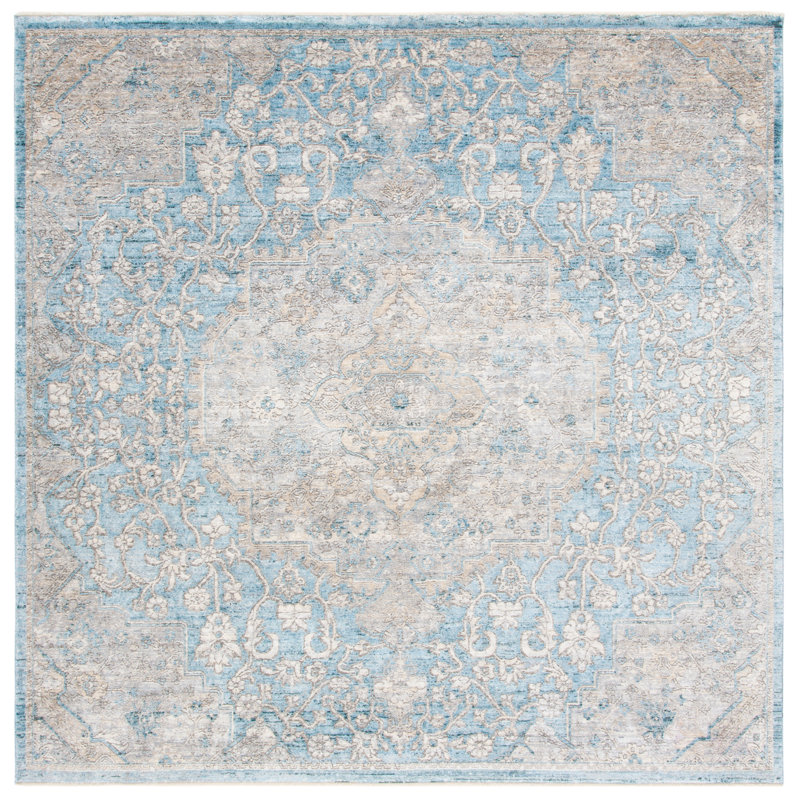 Dream Performance Oriental Rug, Square 6'7"