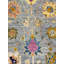 Tapis oriental gris en laine noué à la main Fiona