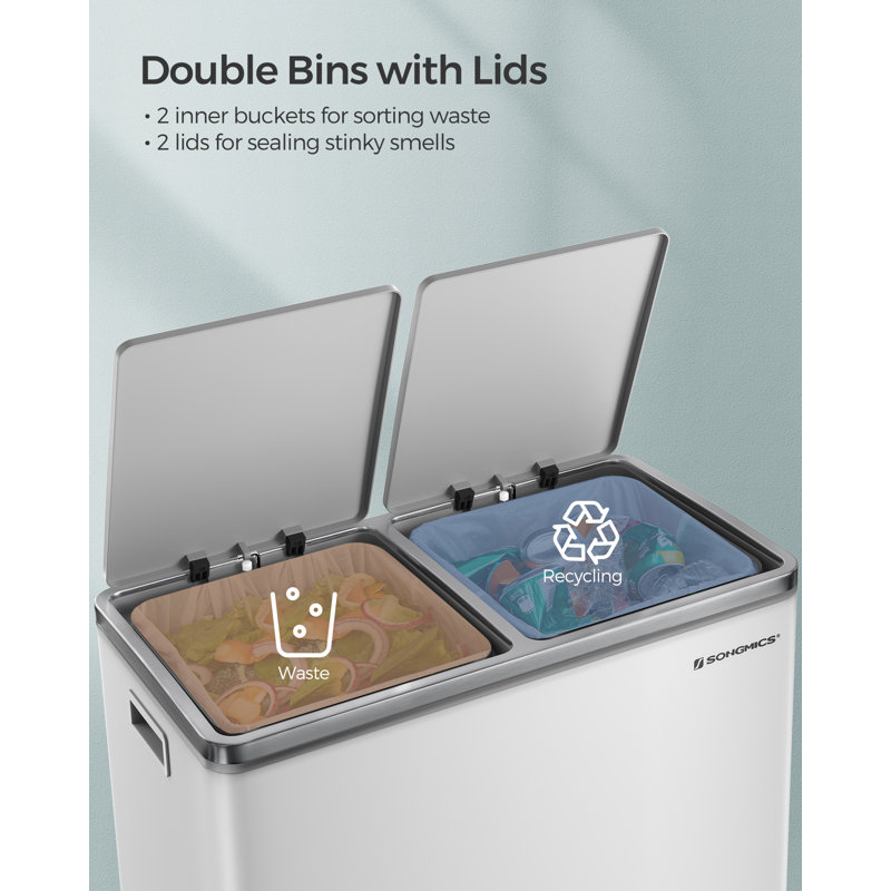 Step On Kitchen Trash Can - 60L