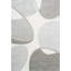 Tapis ivoire / gris à motif géométrique Aurohom-554582327