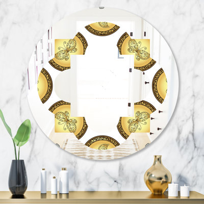 Miroir mural sans cadre Quatrefoil