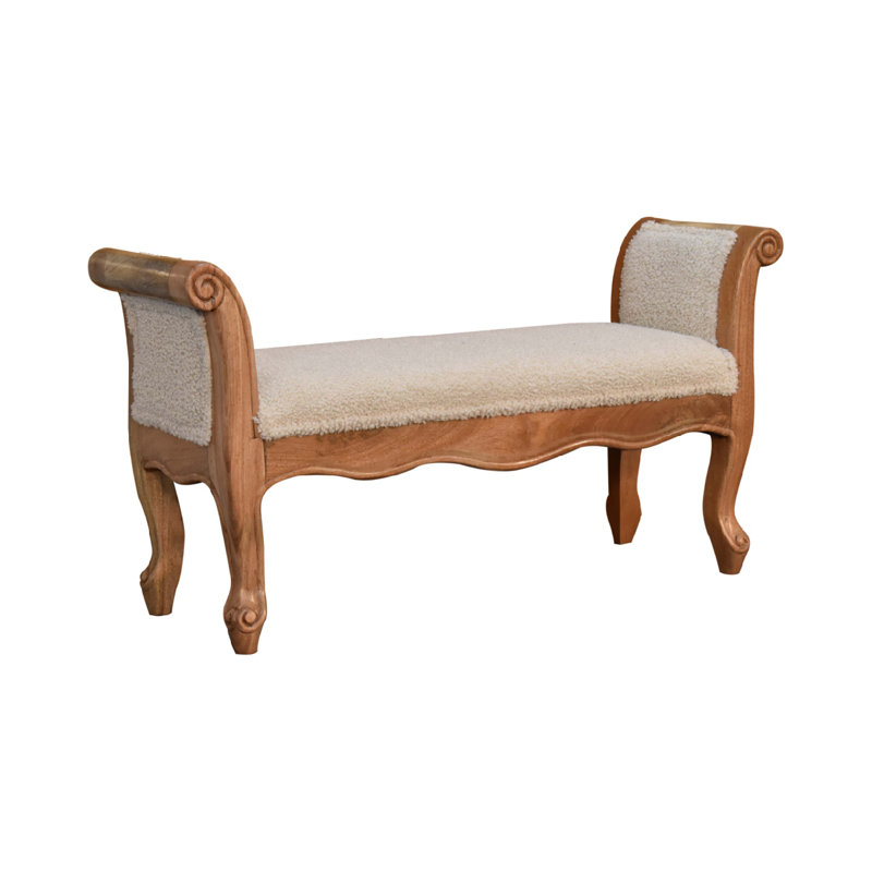 Currington Cotton Upholstered Bench