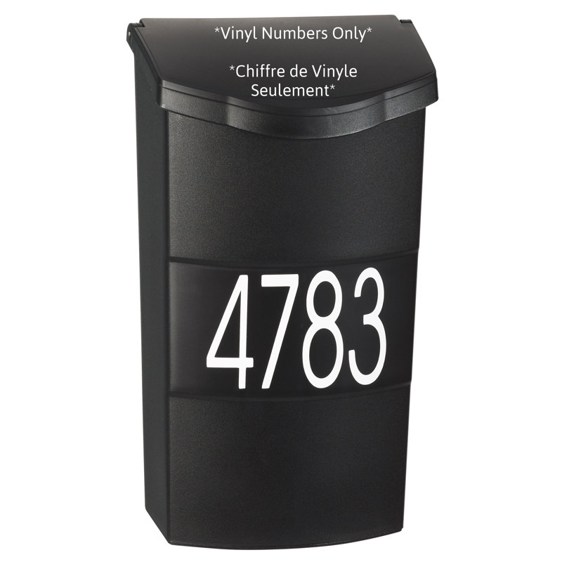 Numéro de maison autocollant, 3 po