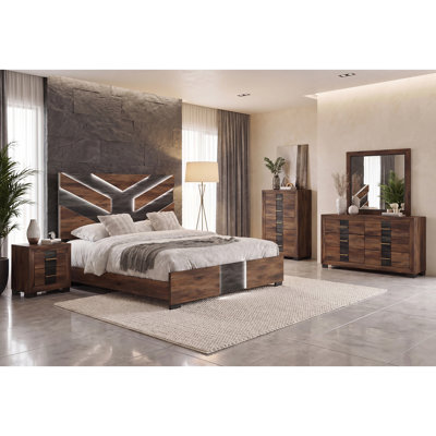 Commode brun foncé