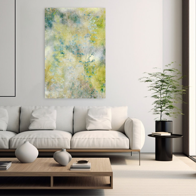 Art contemporain, art contemporain abstrait, H 60 po x l 40 po