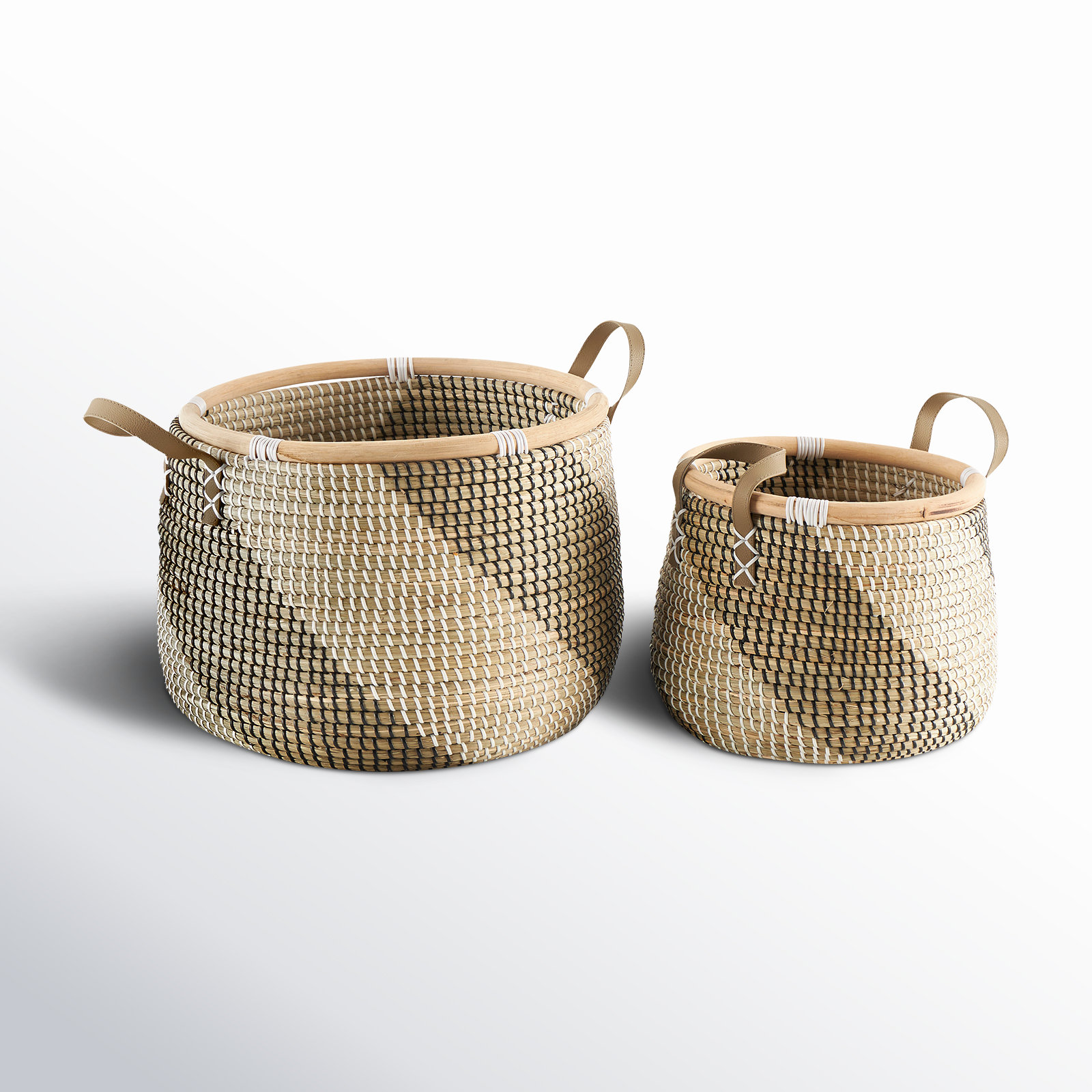 Julip Handmade Decorative Basket - Set of 2