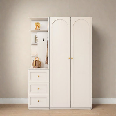 Garde-robe de luxe simple et légère