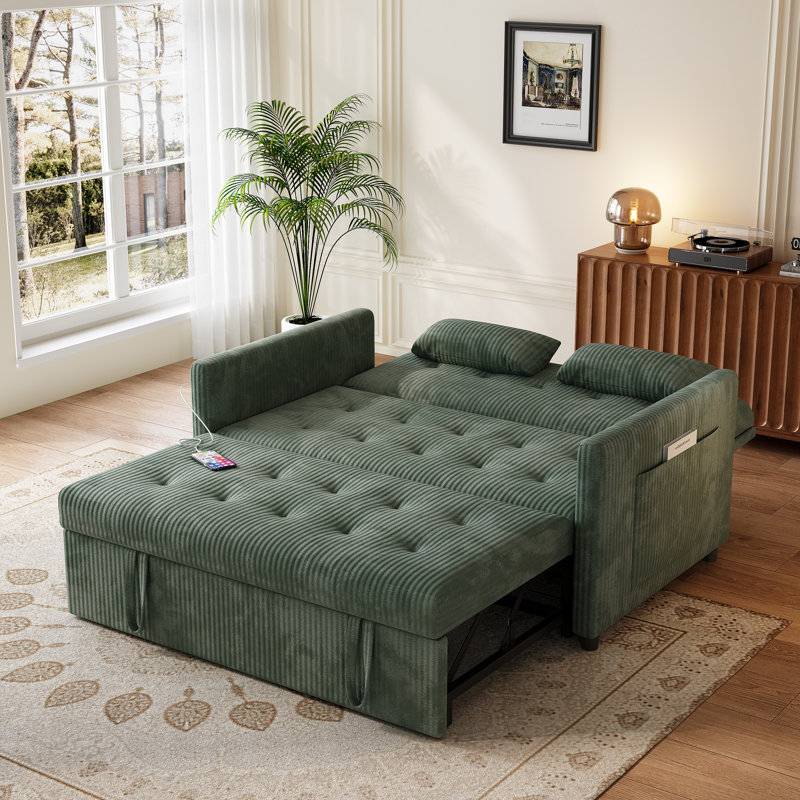 Green Corduroy