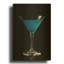 Tableau mural en métal doré « Blue Curacao » de luxe, 40,6 cm x 61 cm-1606096447