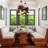 4 - Light Dimmable Geometric Chandelier