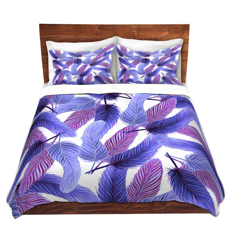 Ensemble de housse de featheduvet, 1 housse simple + 1 taie standard