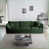 Chenille verte sélectionné