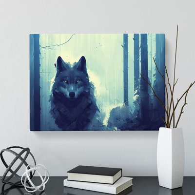 Wolf Art Painting Vol.3 - Wrapped Canvas
